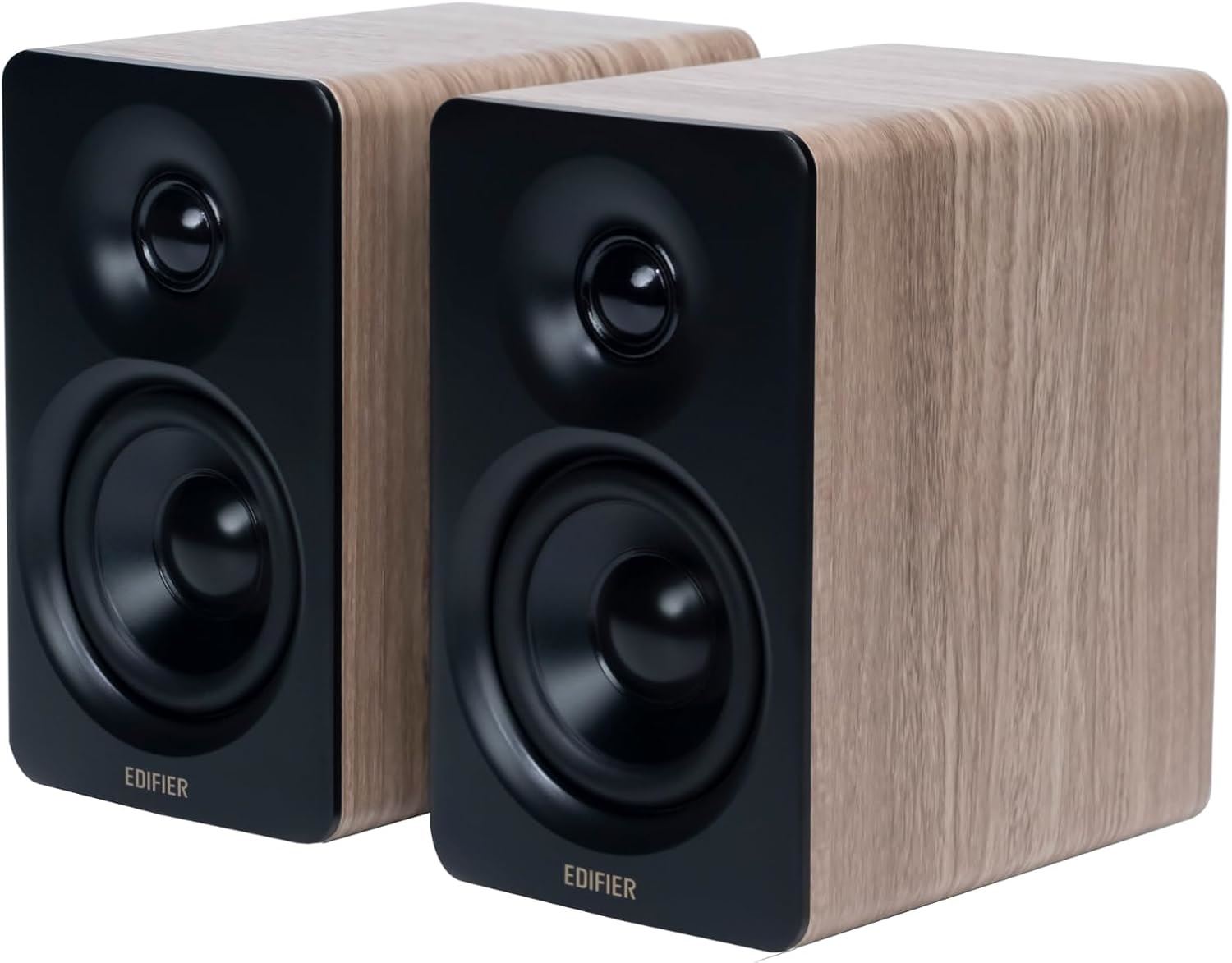 Edifier M60 Altavoces Multimedia Bluetooth 5.3 66W RMS Hi-Res LDAC USB-C - Roble (Reacondicionado)